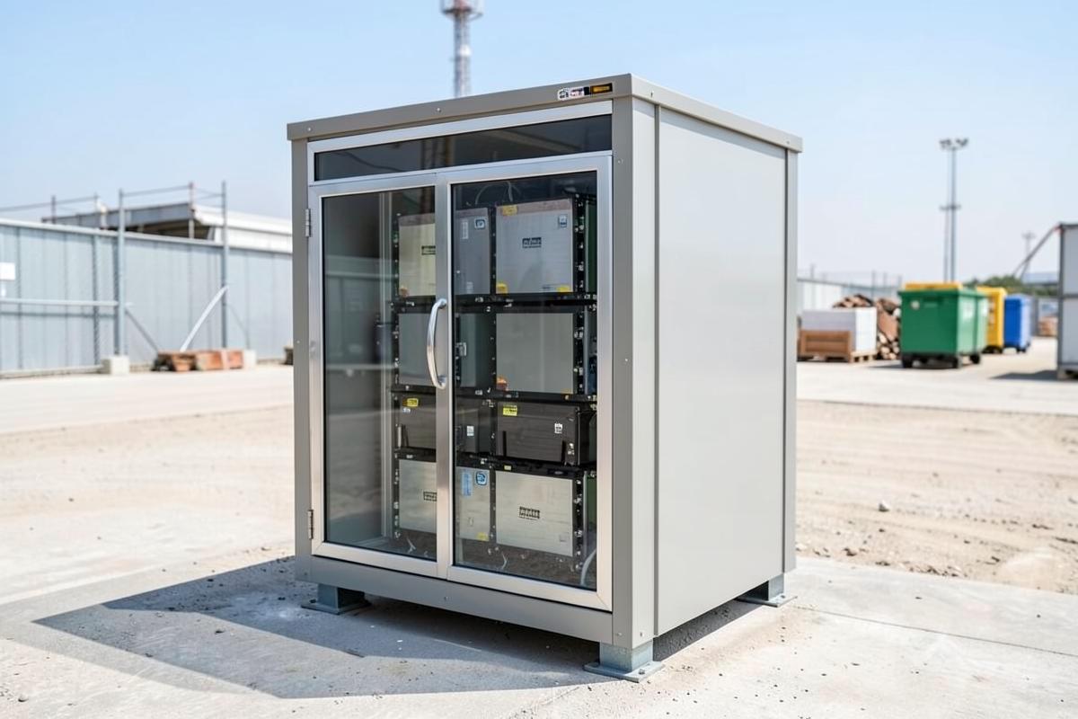 Second-life EV battery cabinet for telecom backup